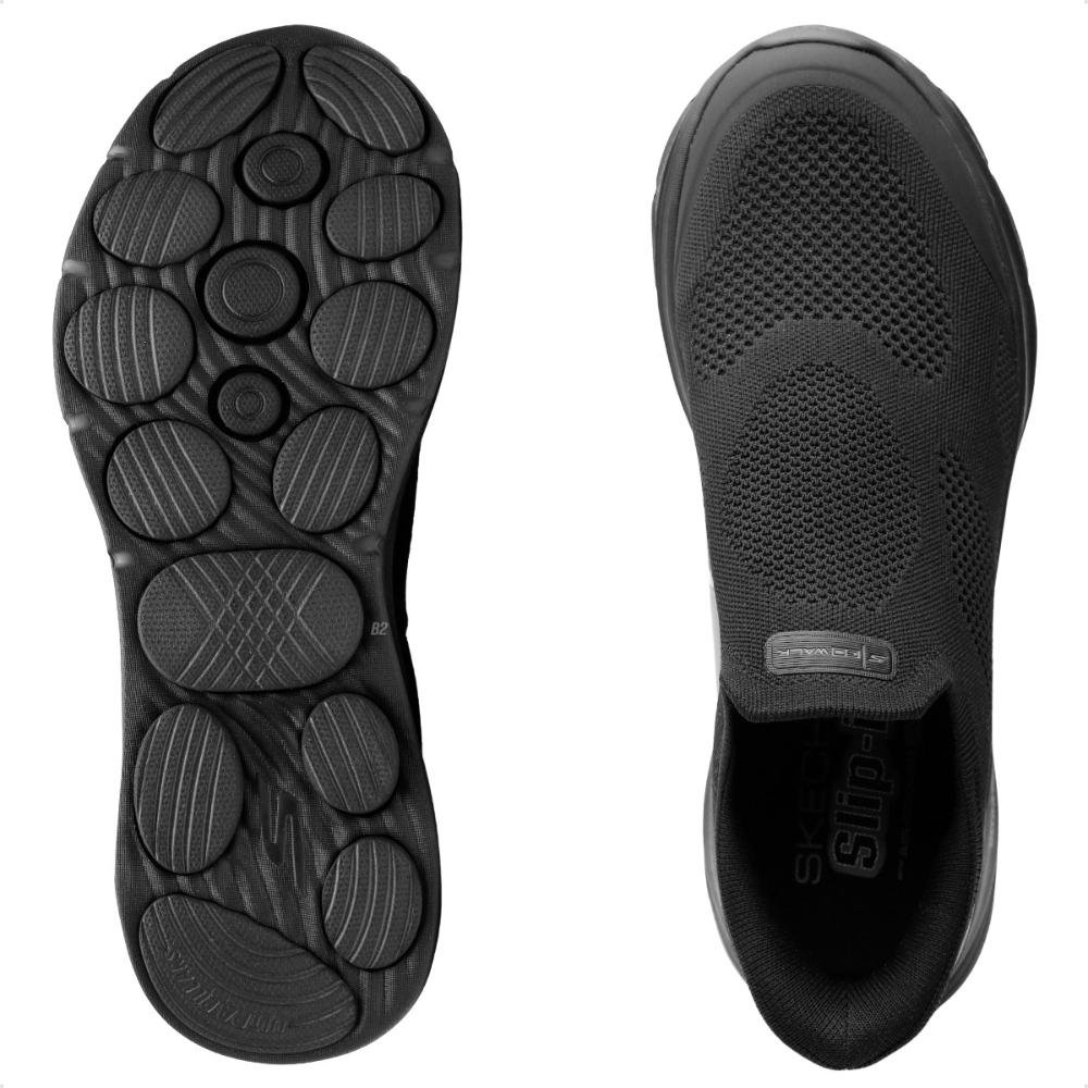 Tênis Skechers Go Walk 8 Stretch Fit Masculino Preto 6