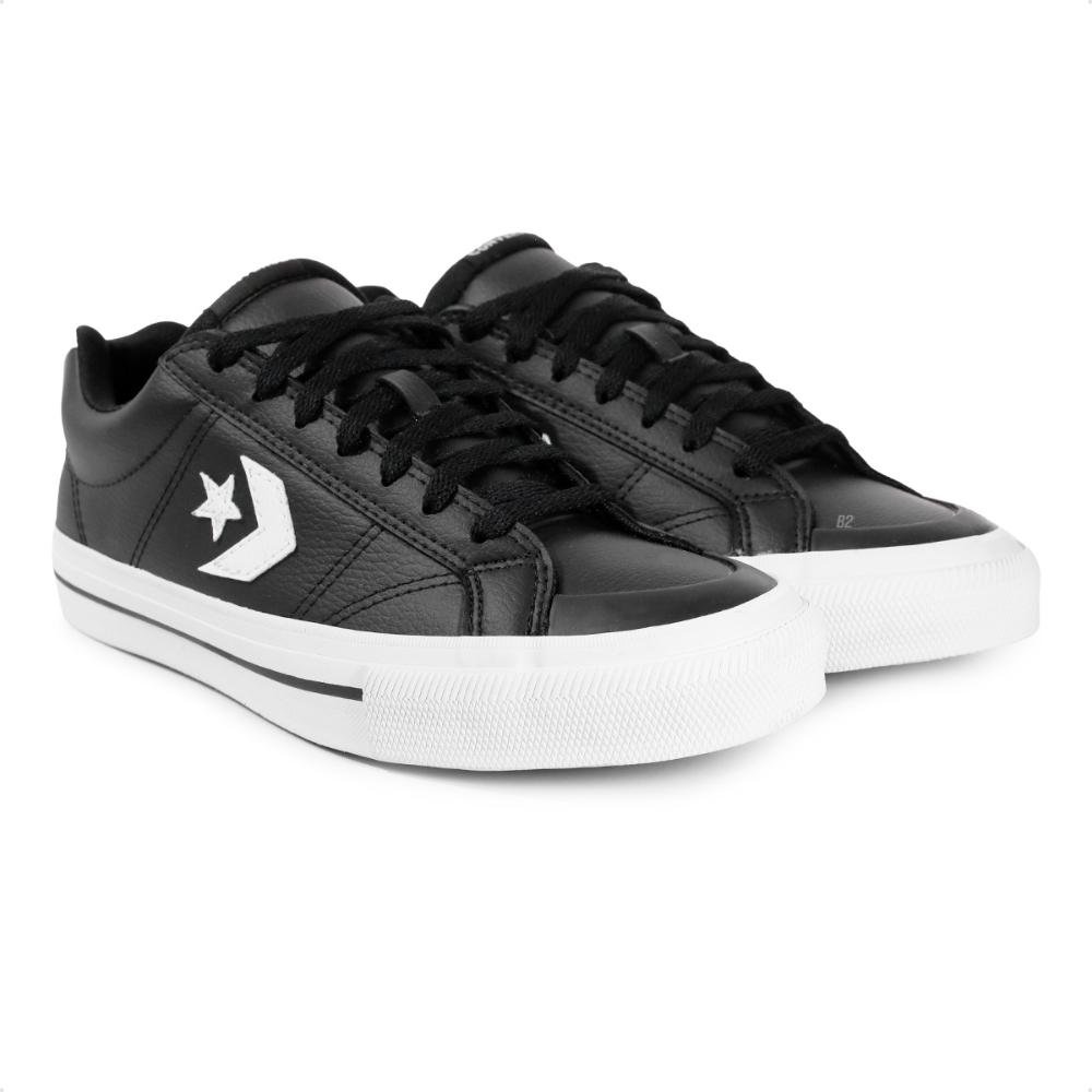 Tênis Converse Sport Casual Unissex Preto/Branco 3