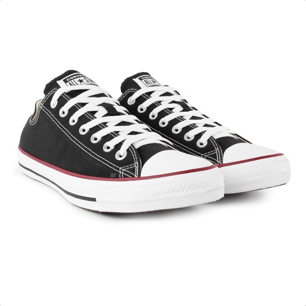 Tênis Converse Chuck Taylor All Star Unissex Preto/Vermelho 3