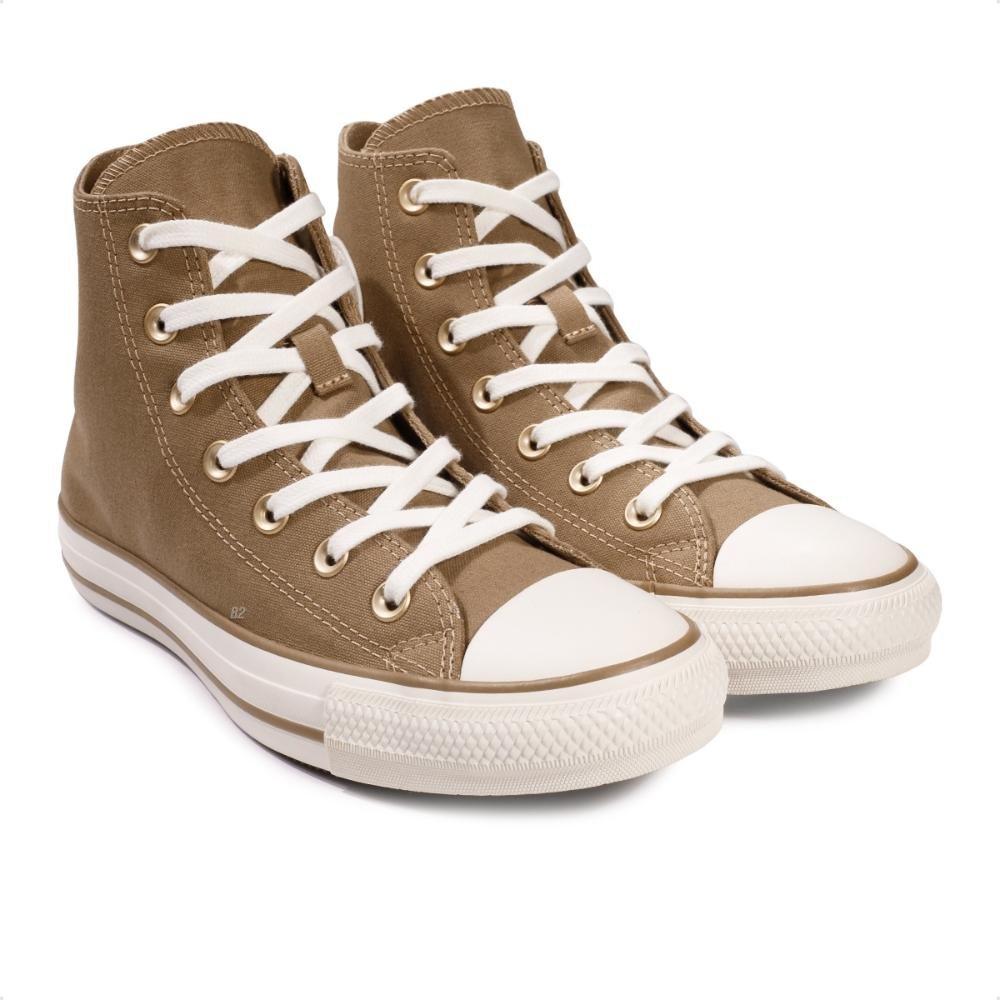 Tênis Converse Chuck Taylor All Star Summer Metals Cano Alto Marrom 3