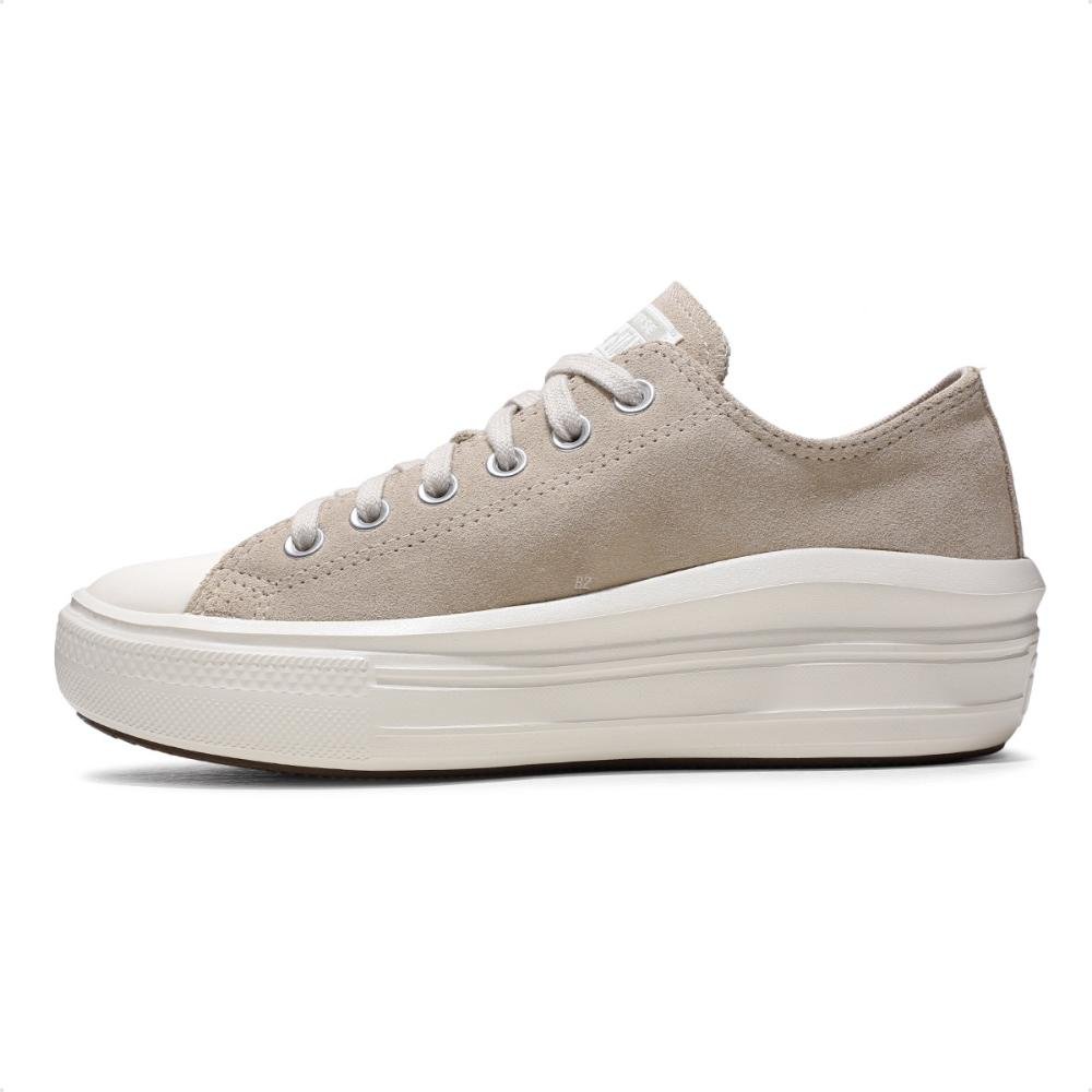 Tênis Converse All Star Chuck Taylor Crafted Color Suede Bege 2