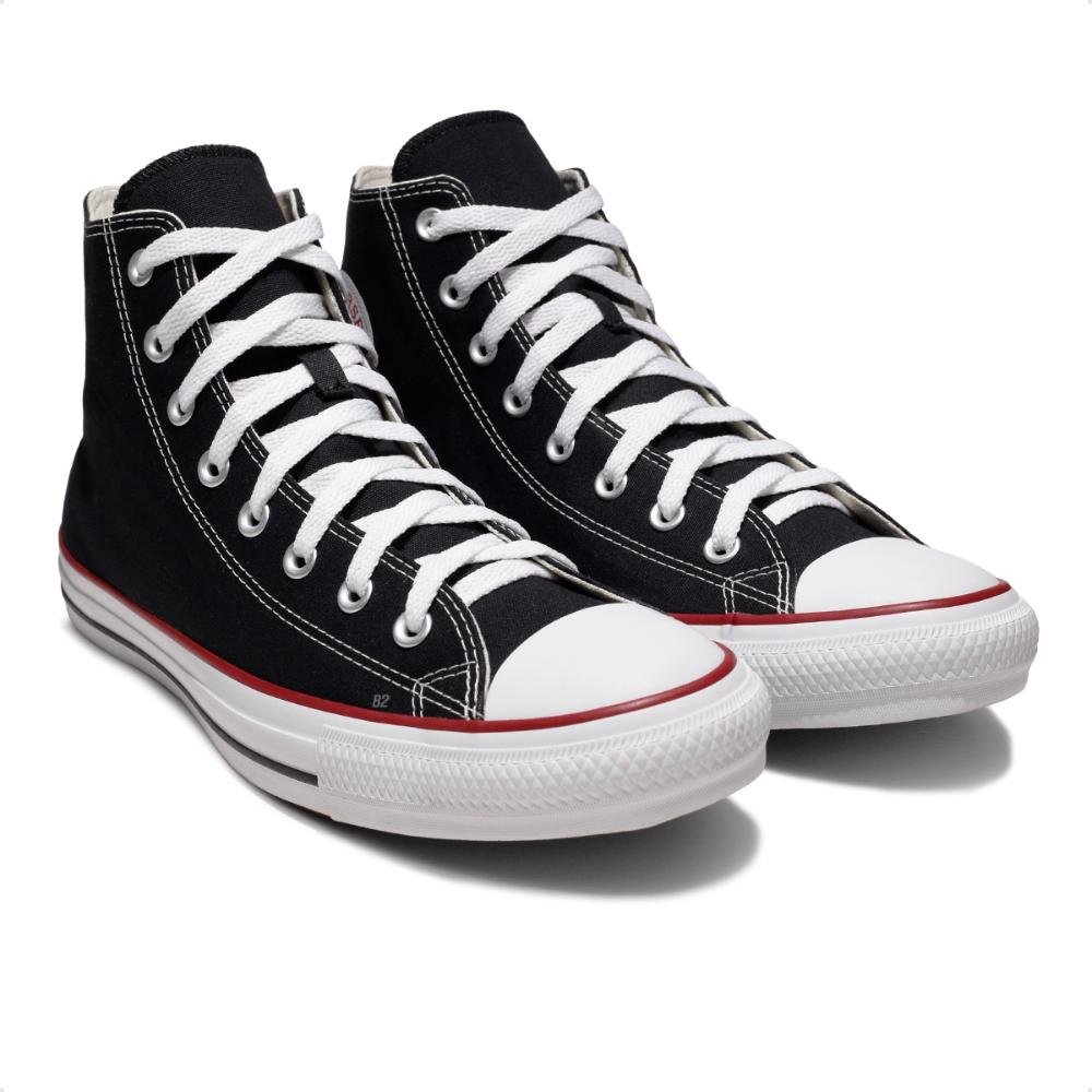 Tênis Converse Chuck Taylor All Star Cano Alto Masculino Preto/Vermelho 3
