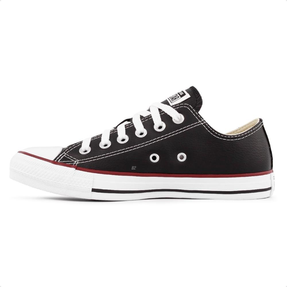 Tênis Converse All Star Chuck Taylor Cano Baixo Feminino Preto 2