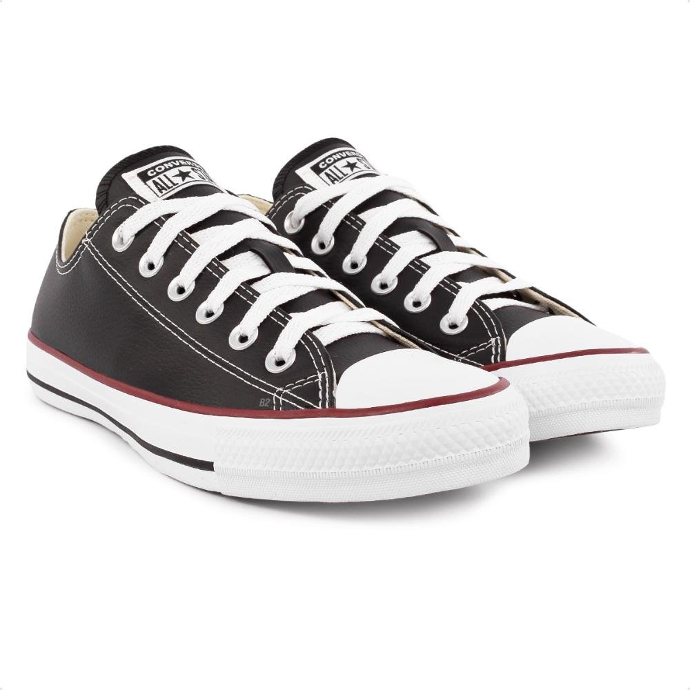 Tênis Converse All Star Chuck Taylor Cano Baixo Feminino Preto 3