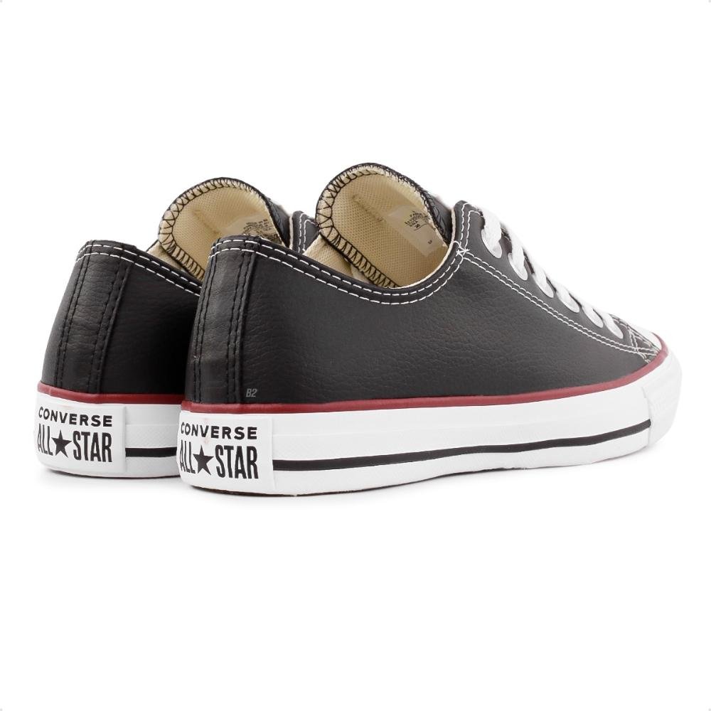 Tênis Converse All Star Chuck Taylor Cano Baixo Feminino Preto 5
