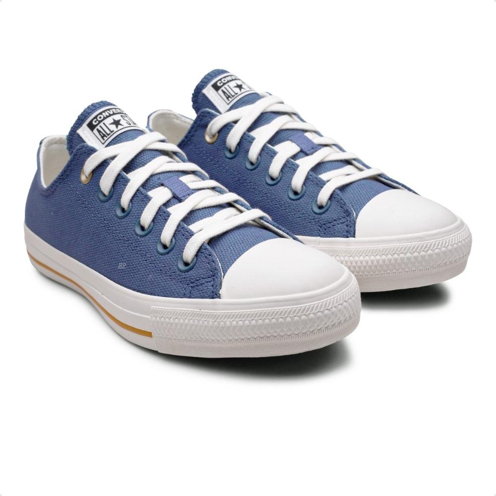 Tênis Converse All Star Chuck Taylor Cano Baixo Azul 3