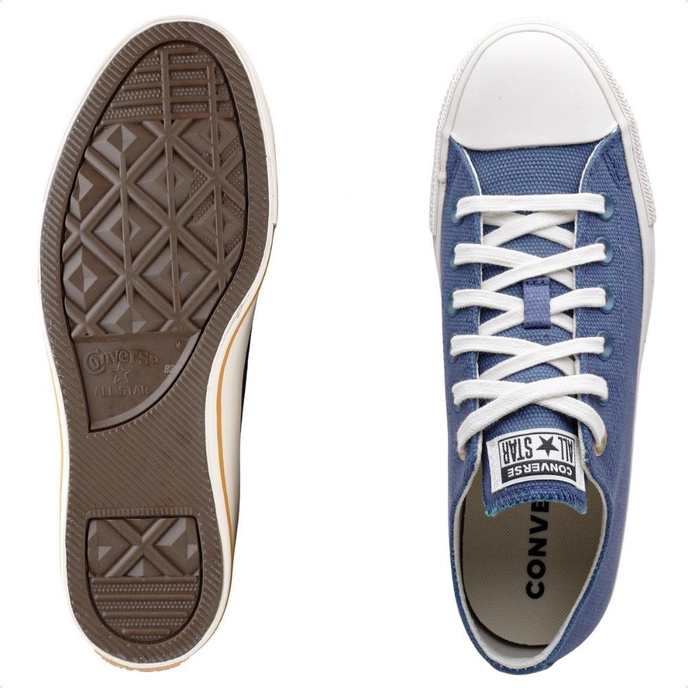 Tênis Converse All Star Chuck Taylor Cano Baixo Azul 6