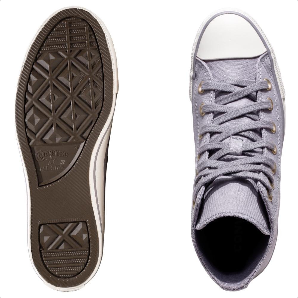 Tênis Converse Chuck Taylor All Star Taylored Lux Cano Alto Unissex Lilás 6