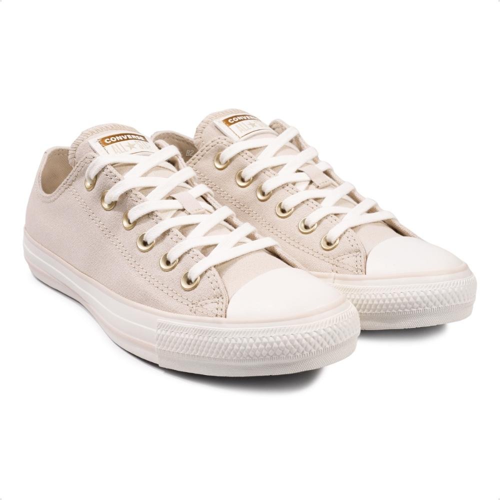 Tênis Converse Chuck Taylor All Star Summer Metals Bege 3