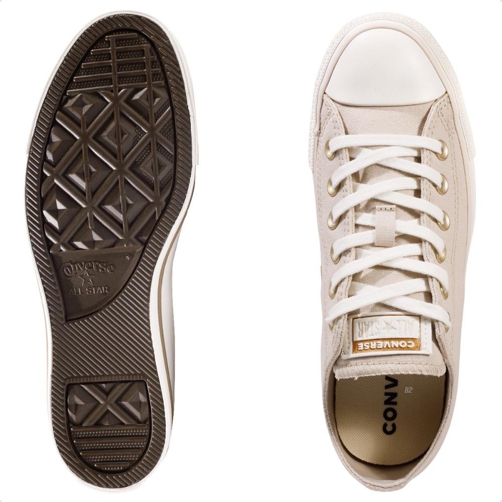 Tênis Converse Chuck Taylor All Star Summer Metals Bege 6