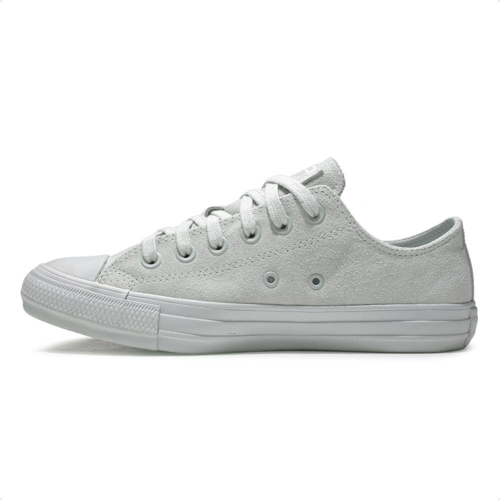 Tênis Converse All Star Chuck Taylor Crafted Color Suede Cinza 2
