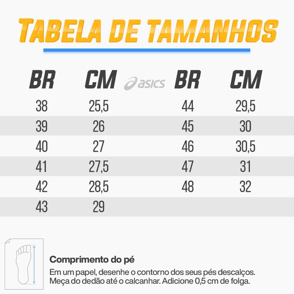 Tênis Asics Upcourt 6 Masculino Azul 4