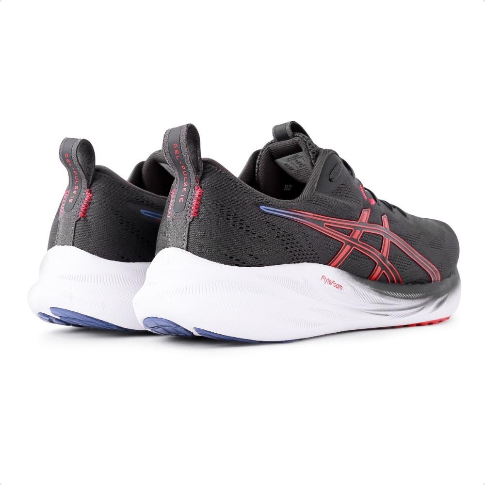Tênis Asics Gel-Pulse 16 SE Masculino Cinza/Vermelho 5