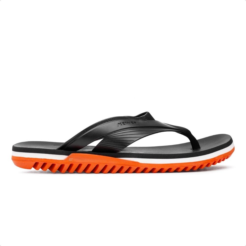 Sandália Kenner Nk6 Flux Pro Preto/Laranja 2