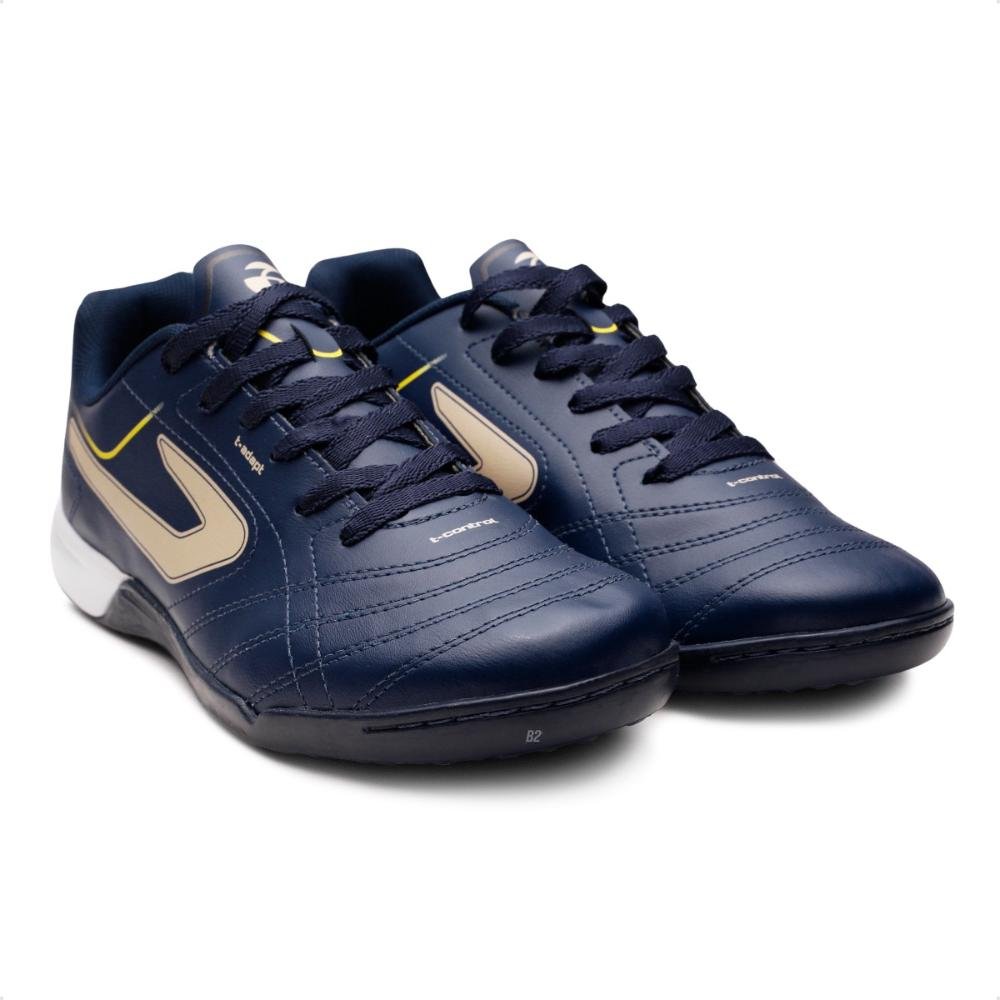 Chuteira Futsal Topper Bairro Unissex Azul Marinho 3