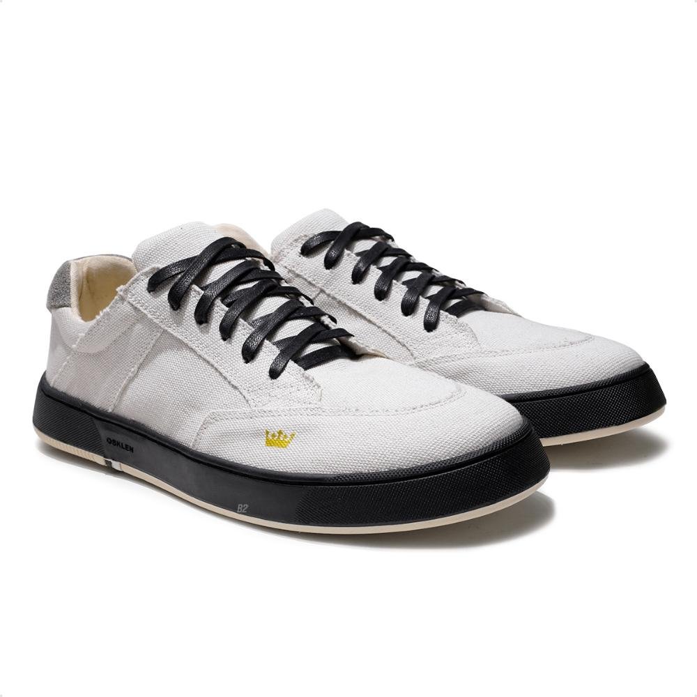 Tênis Osklen Soho Lona Lisa Masculino Branco 3