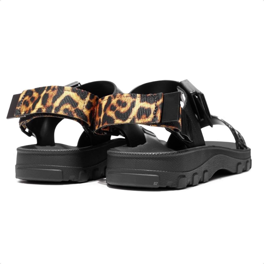 Sandália Melissa Kick Off Sandal Low Feminina Preto 5