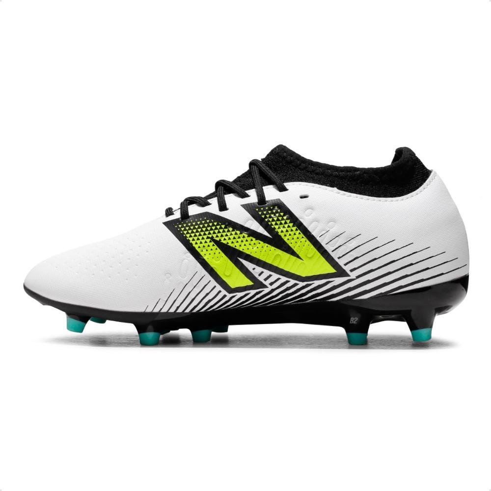 Chuteira Campo New Balance Tekela Magique FG V4+ Unissex Branco 2