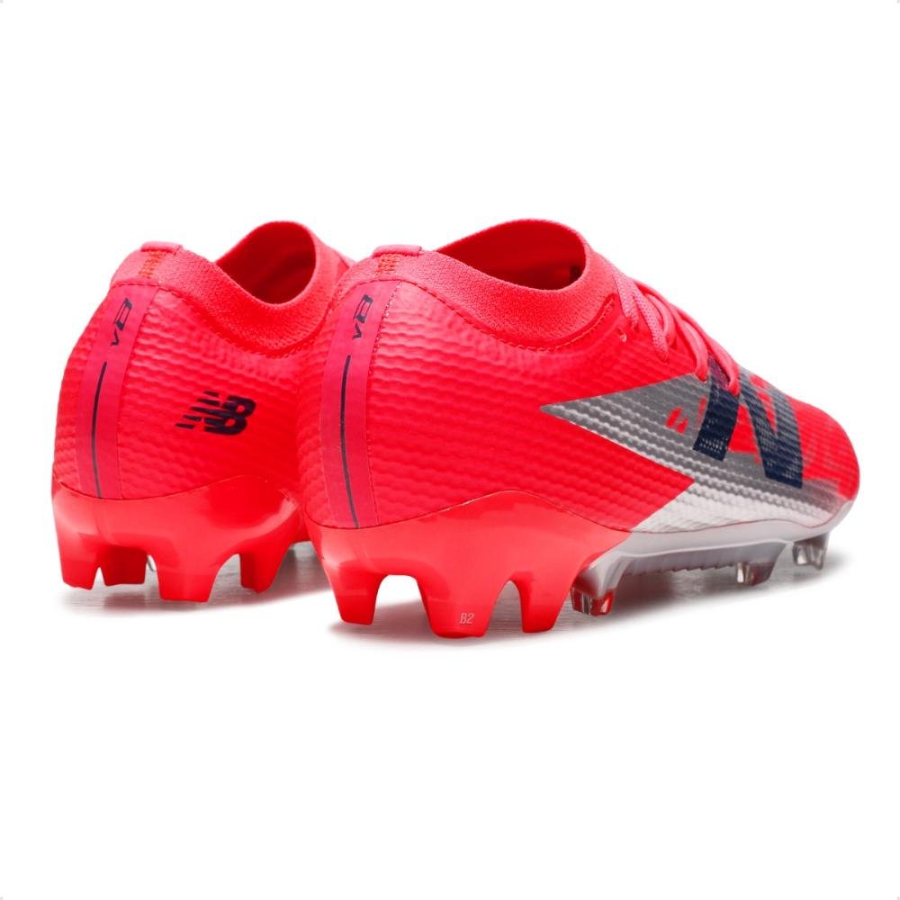 Chuteira Campo New Balance Furon Team Tf V8 Unissex Vermelho 5