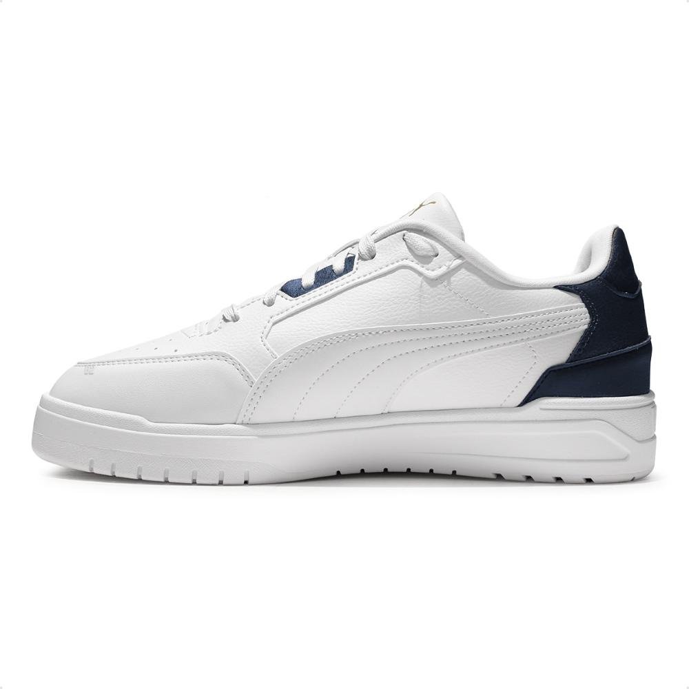 Tênis Puma Shuffle Downtown Masculino Branco/Azul Marinho 2