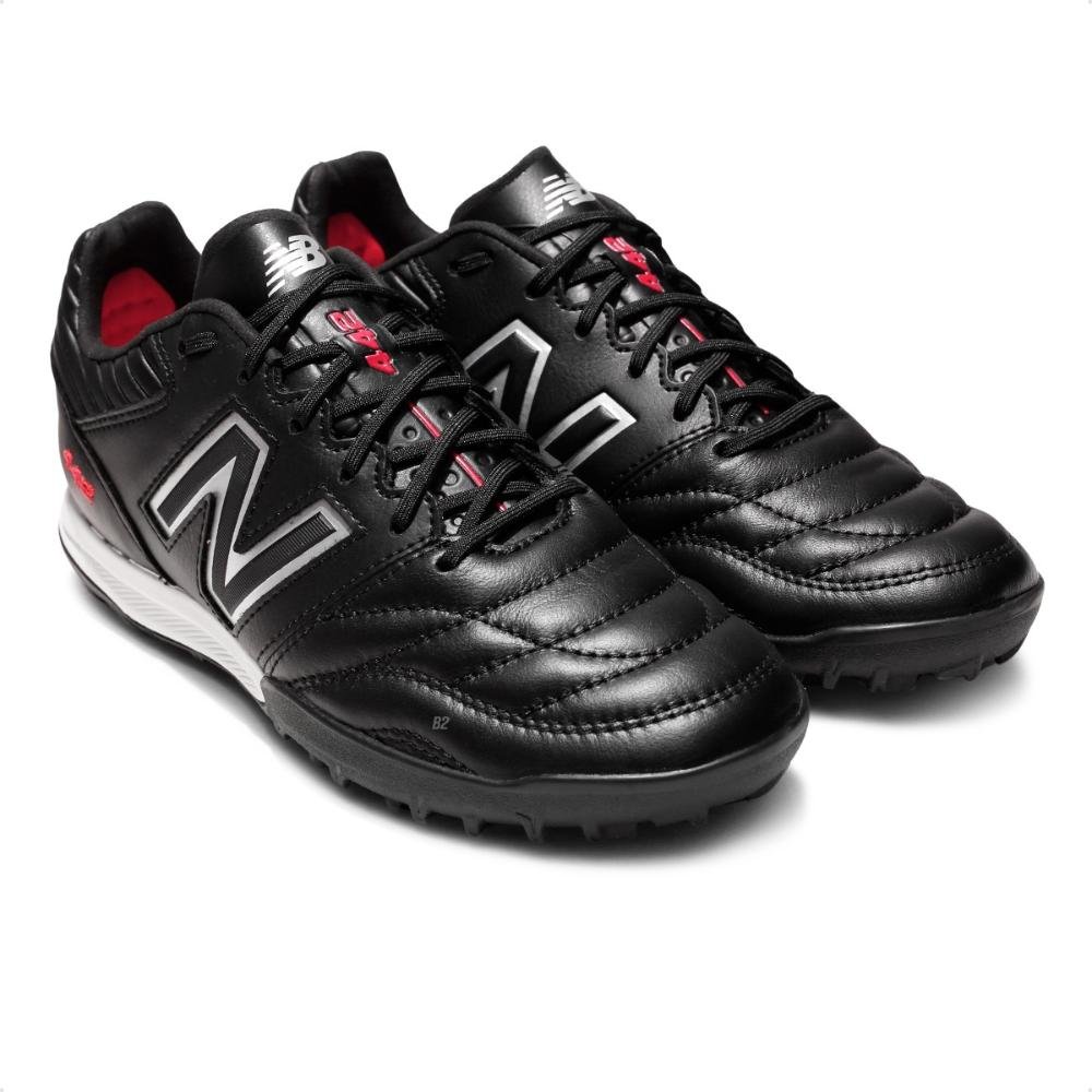 Chuteira Society New Balance 442 Pro Tf V2 Masculina Preto 3