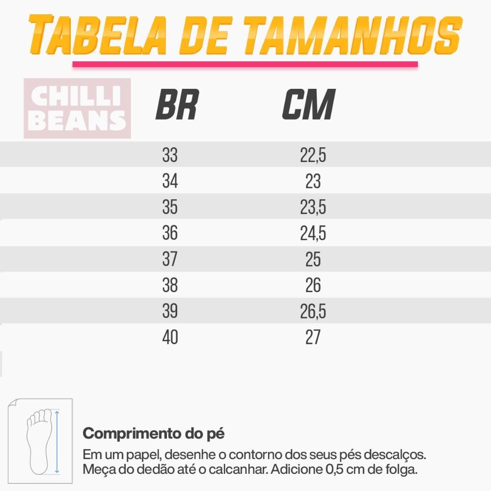Tênis Chilli Beans Premium Sneaker Feminino Preto/Bege 4