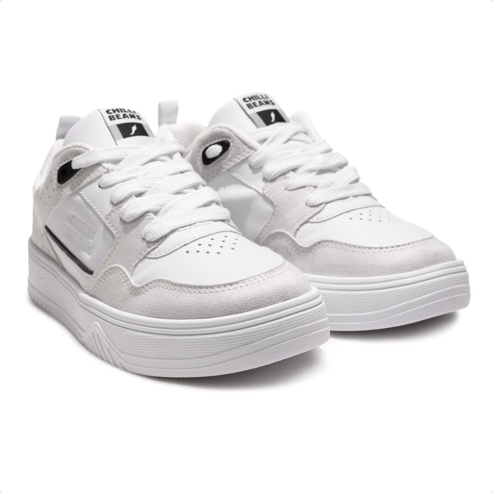 Tênis Chilli Beans Silver Casual Feminino Branco/Bege 3