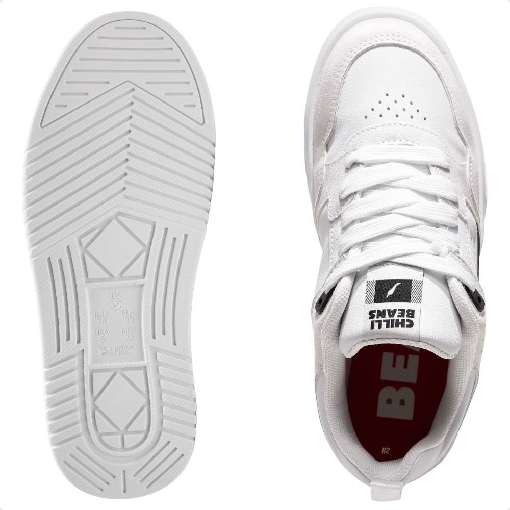 Tênis Chilli Beans Silver Casual Feminino Branco/Bege 6