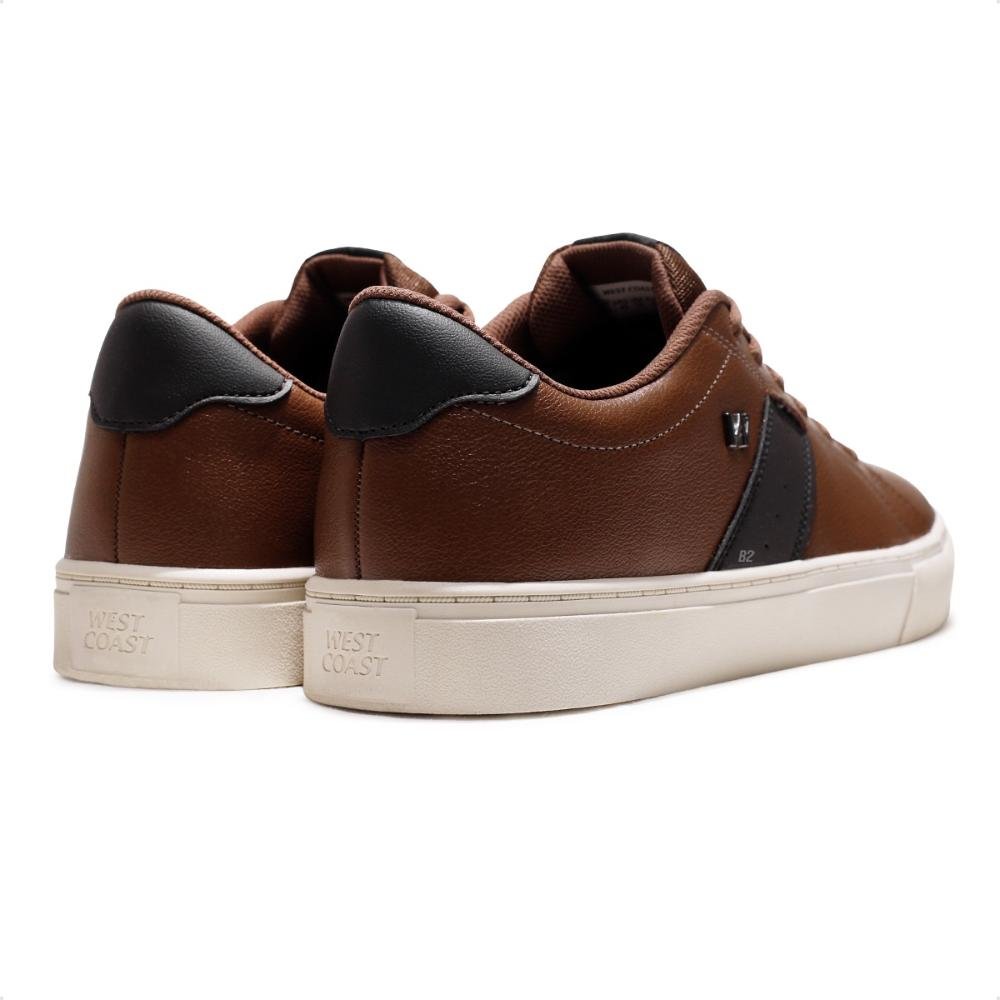 Tênis West Coast WC 205 Force Masculino Marrom/Bege 5