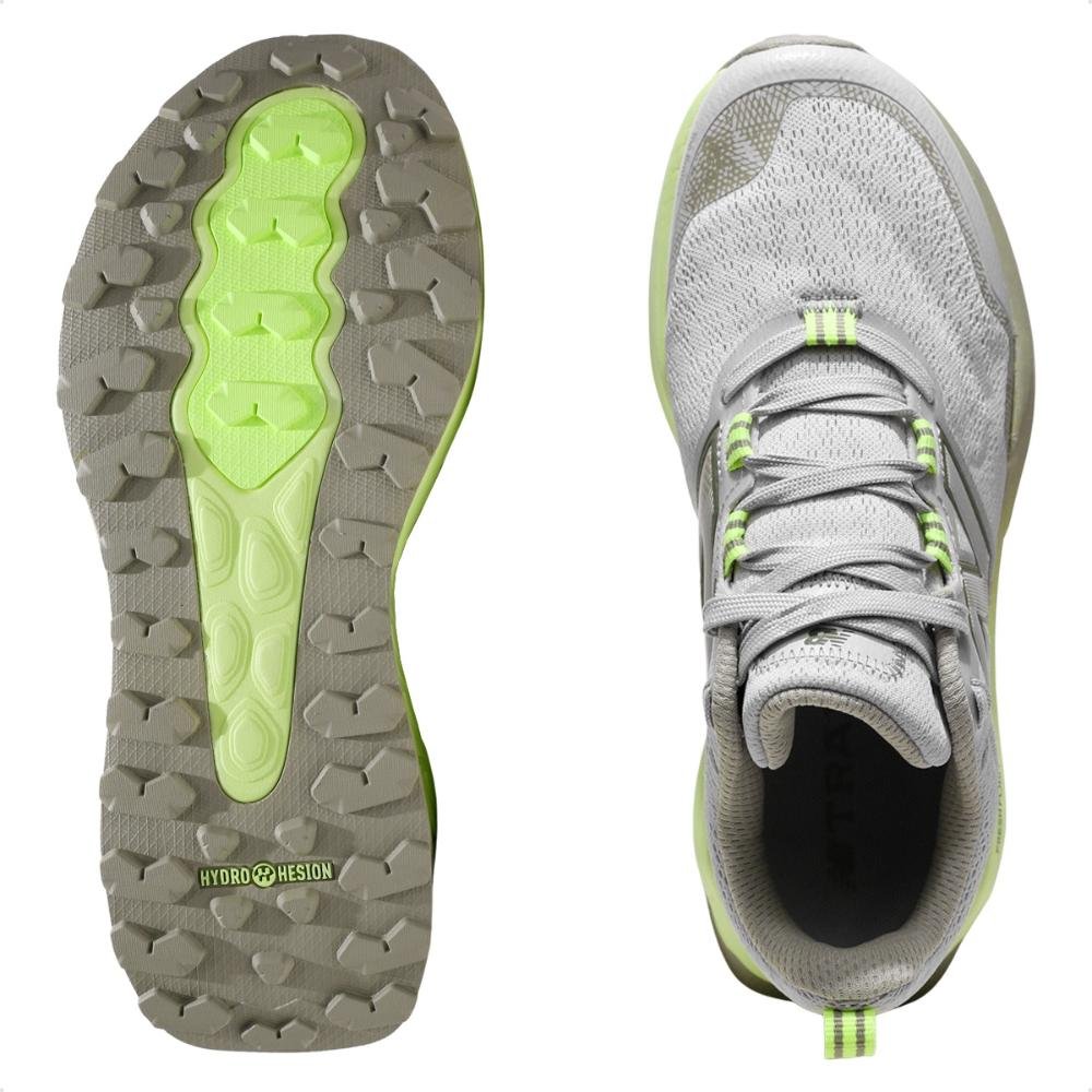 Tênis New Balance Fresh Foam Garoé V2 Feminino Cinza/Verde 6