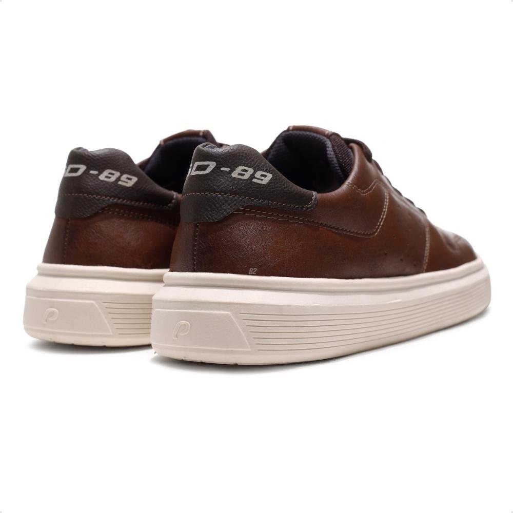 Sapatênis Pegada Fuse Masculino Marrom/Bege 5