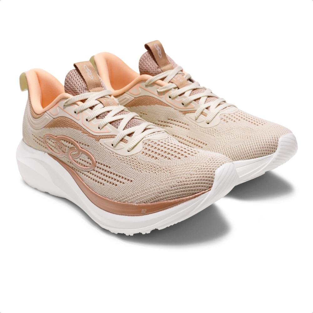 Tênis Olympikus Passo Feminino Bege/Rosê 3
