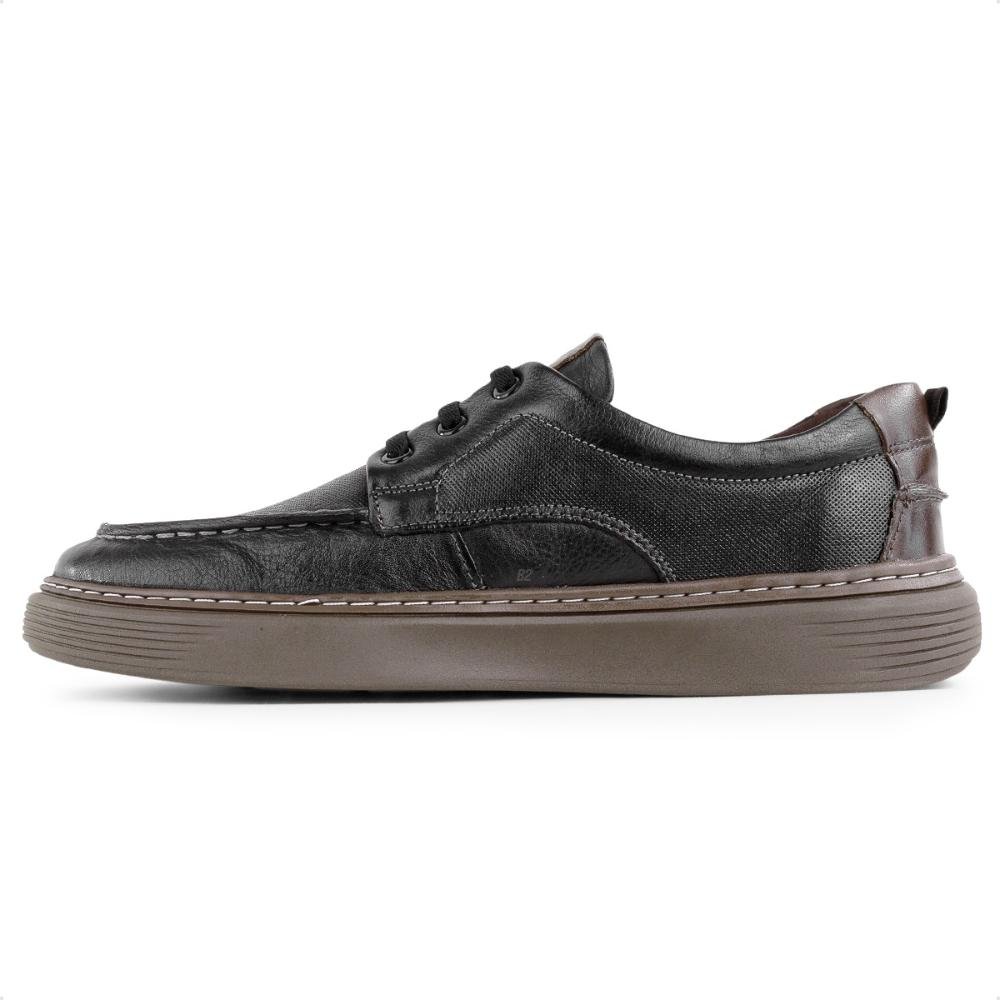 Sapatênis Democrata Denim Clash Masculino  Preto 2