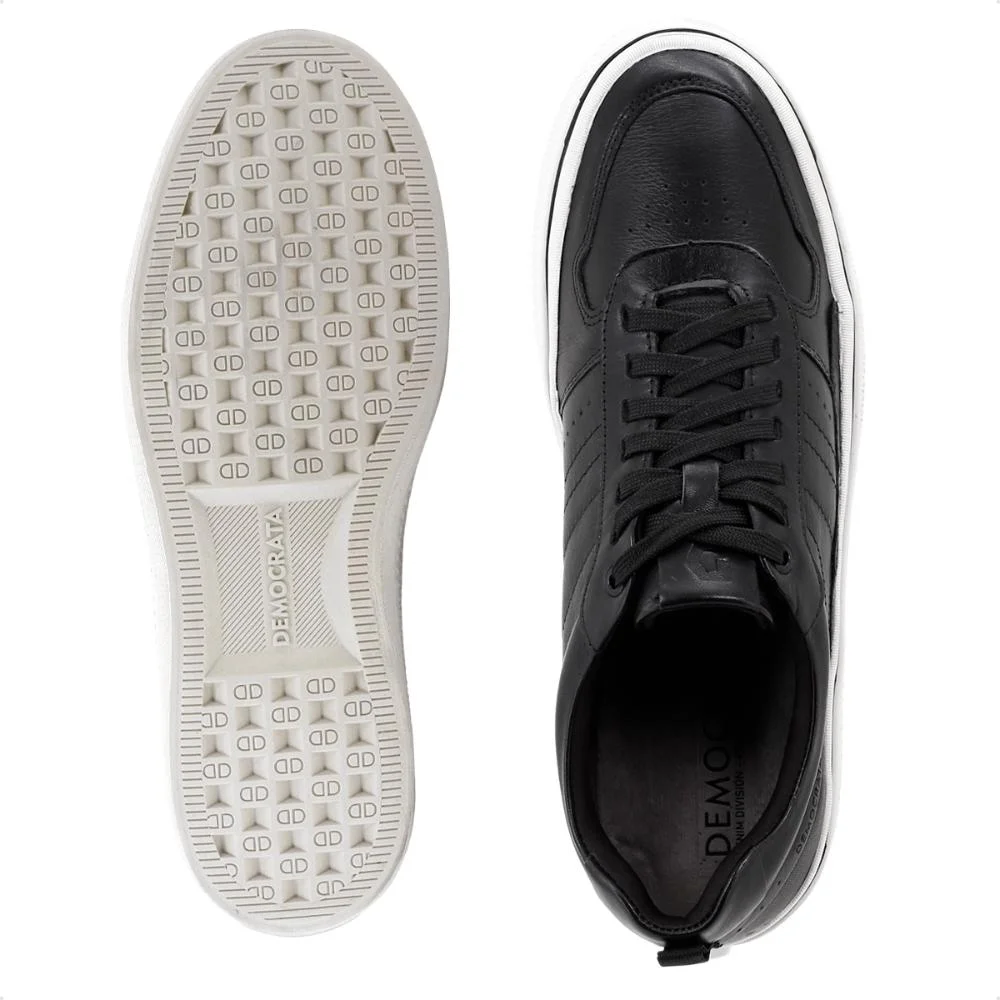 Sapatênis Democrata Denim Fender Masculino  Preto 5