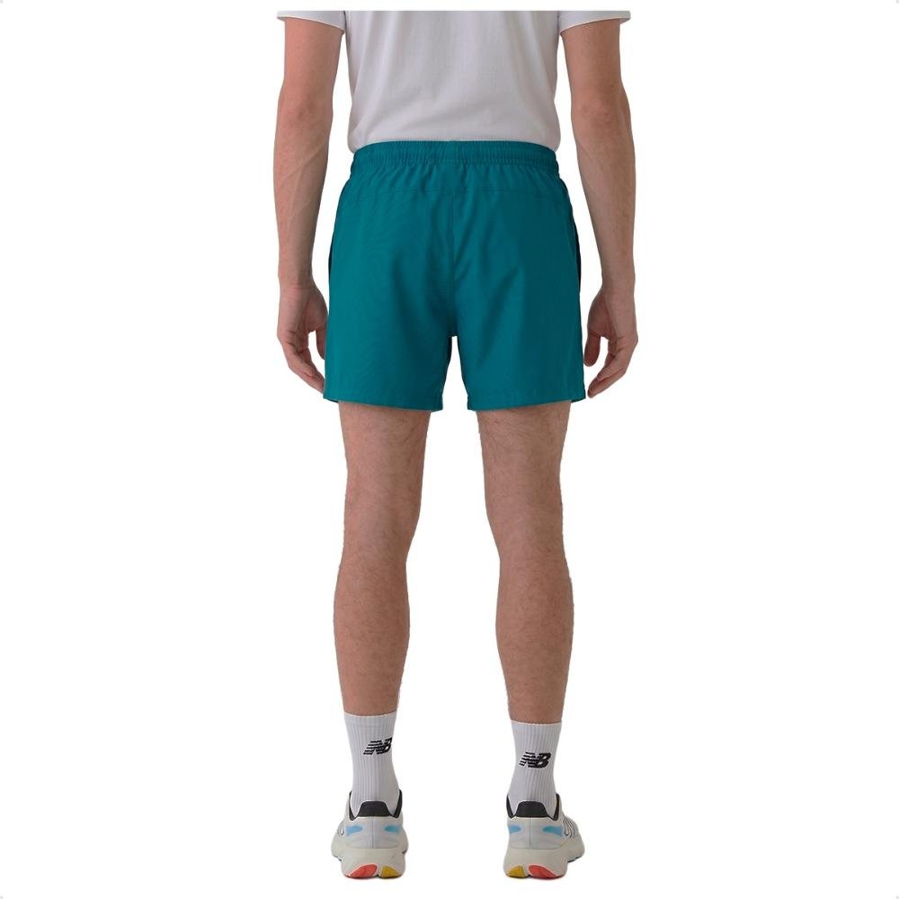 Shorts New Balance Sport Essentials 5 Masculino Verde 5