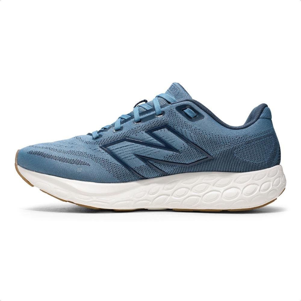 Tênis New Balance 680 V8 Feminino Tamanho Grande  Azul 2