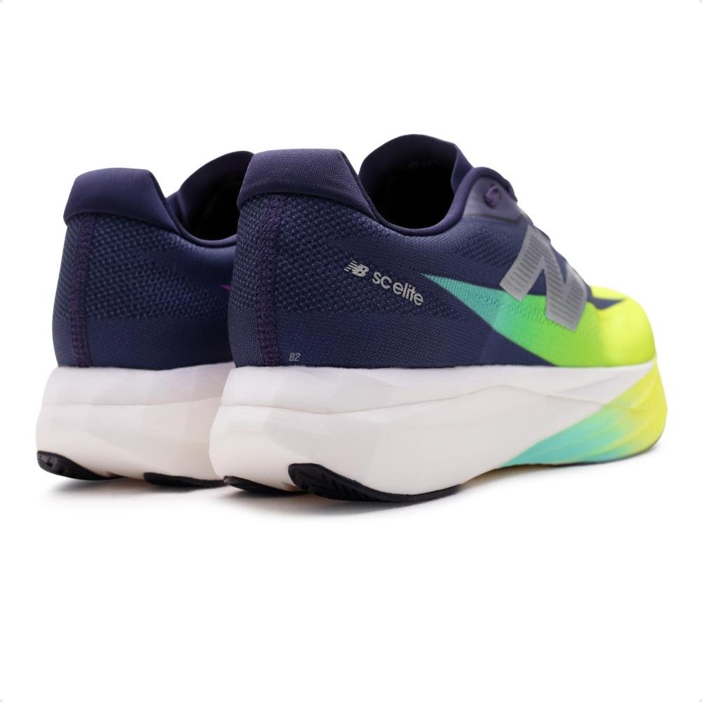 Tenis New Balance Fuelcell Supercomp Elite V5 Feminino Roxo/Verde 6