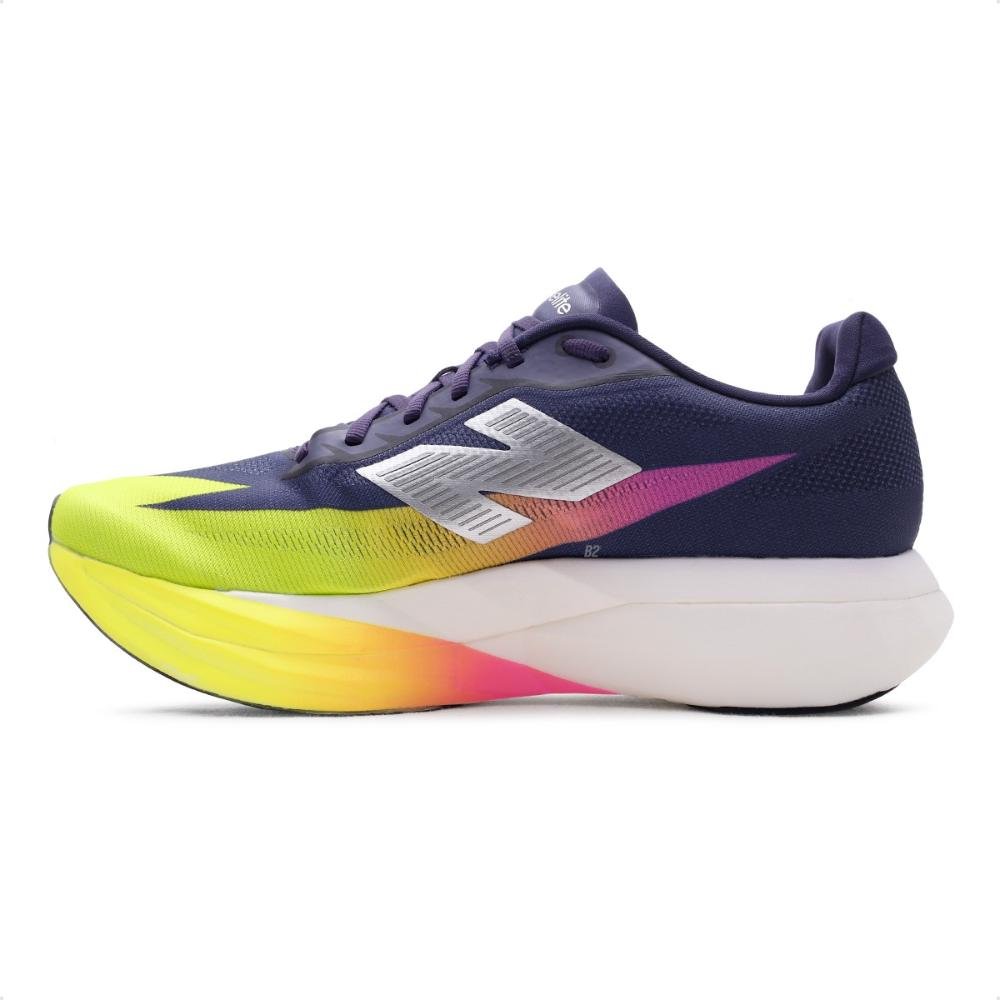 Tenis New Balance Fuelcell Supercomp Elite V5 Masculino Roxo/Verde 2