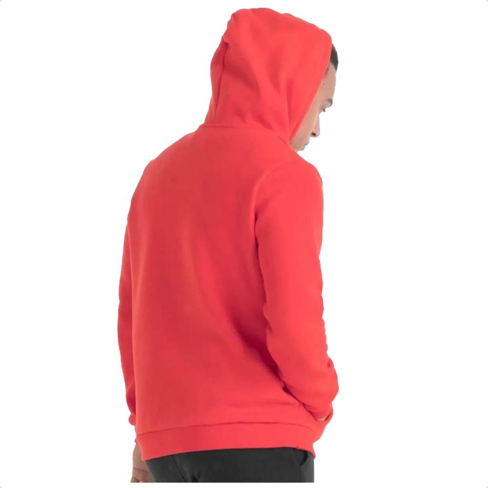 Blusa Moletom Umbro D. Essential Masculino  Vermelho 3