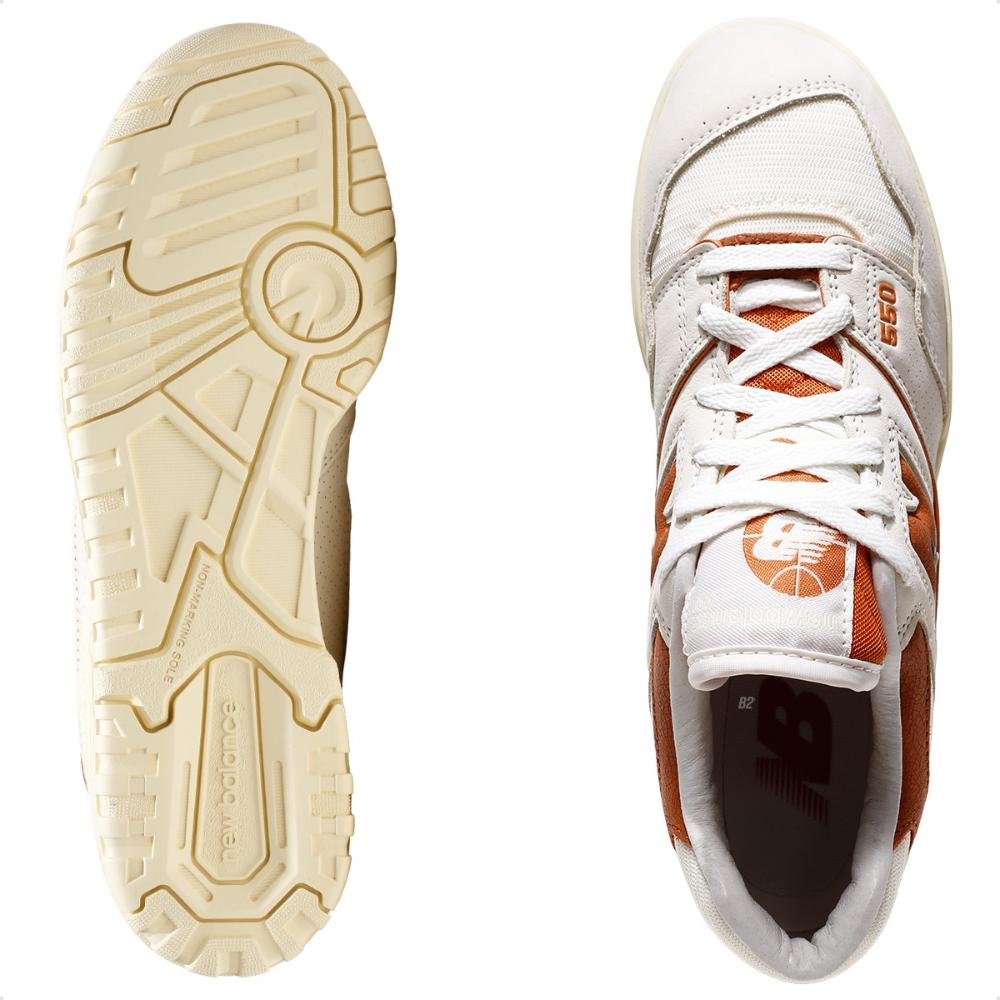 Tênis New Balance 550 Masculino Bege 6