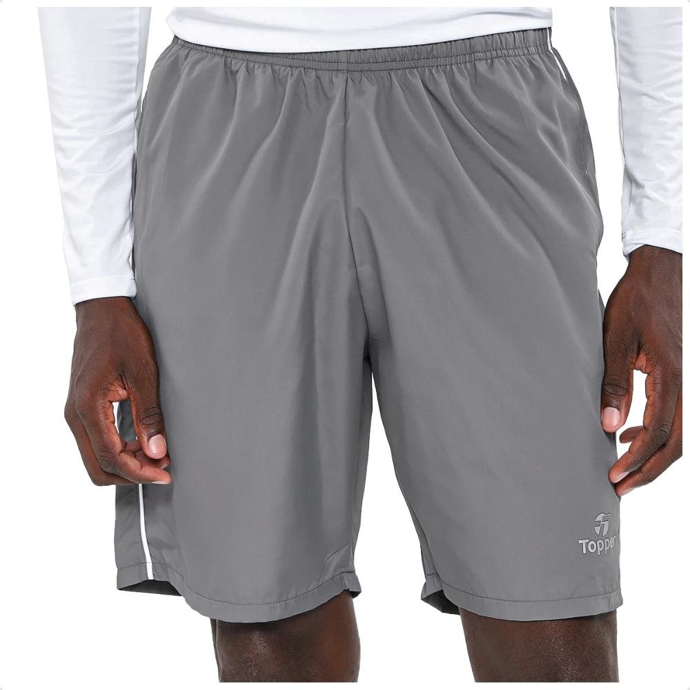 Bermuda Topper Treino Upside Masculina  Cinza 2