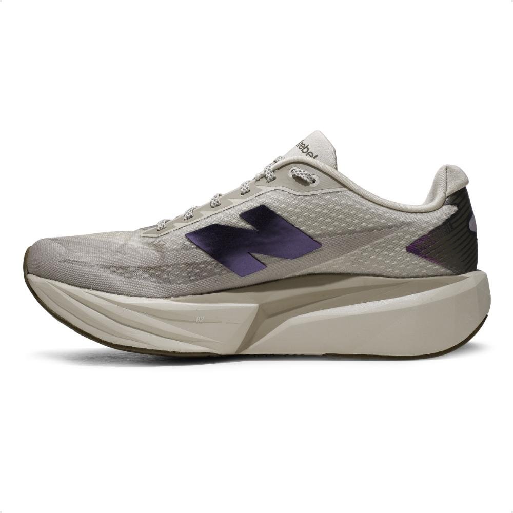 Tenis New Balance Fuelcell Rebel V5 Masculino  Bege 2