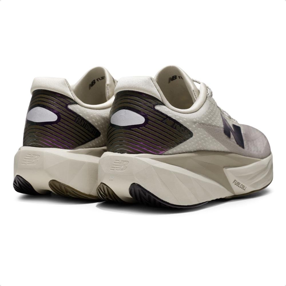 Tenis New Balance Fuelcell Rebel V5 Masculino  Bege 5