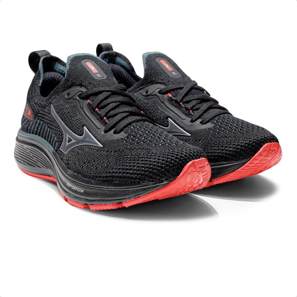 Tênis Mizuno Cool Ride 3 Feminino Preto 3