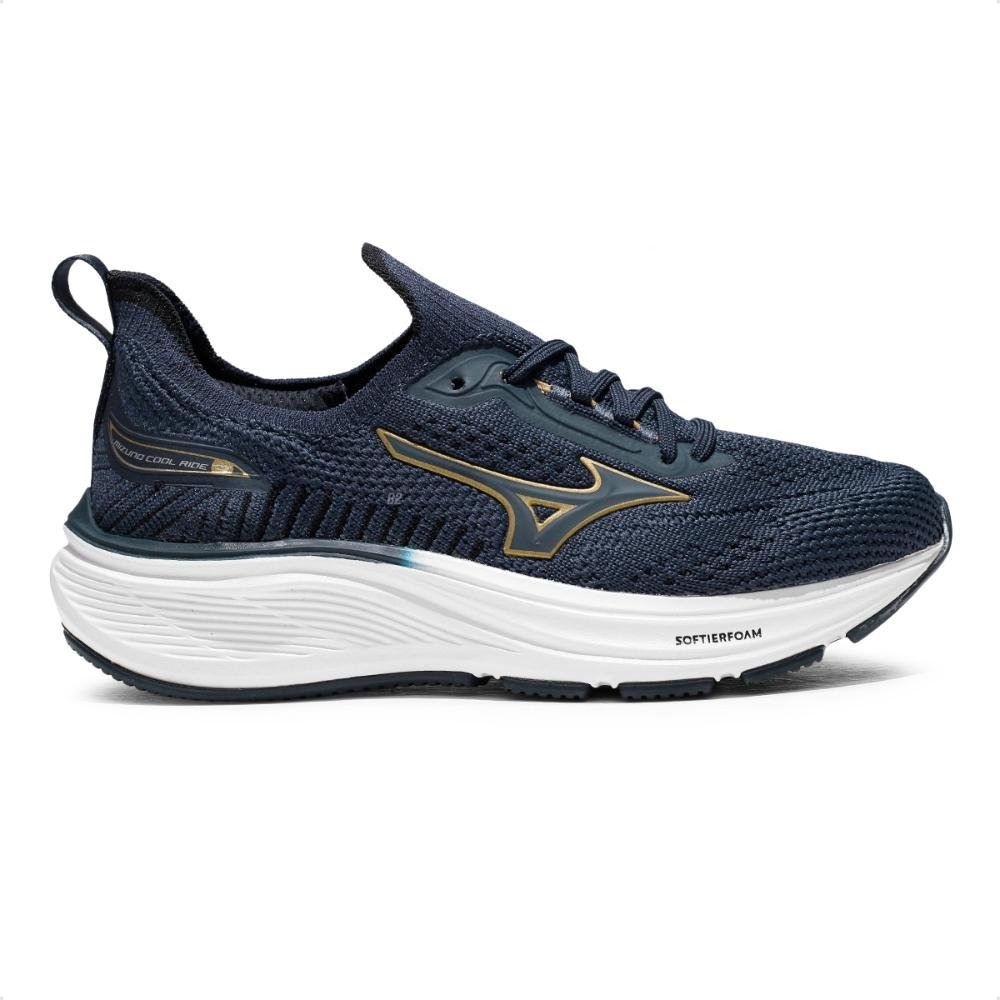 ￼Mie Tênis Mizuno Cool Ride 3 Feminino Petróleo