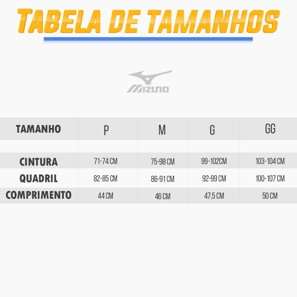 Bermuda Mizuno Energy M 7" Masculina  Cinza 5