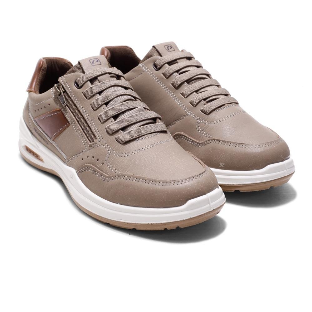 Sapatênis Pegada City Casual Masculino Marrom 3