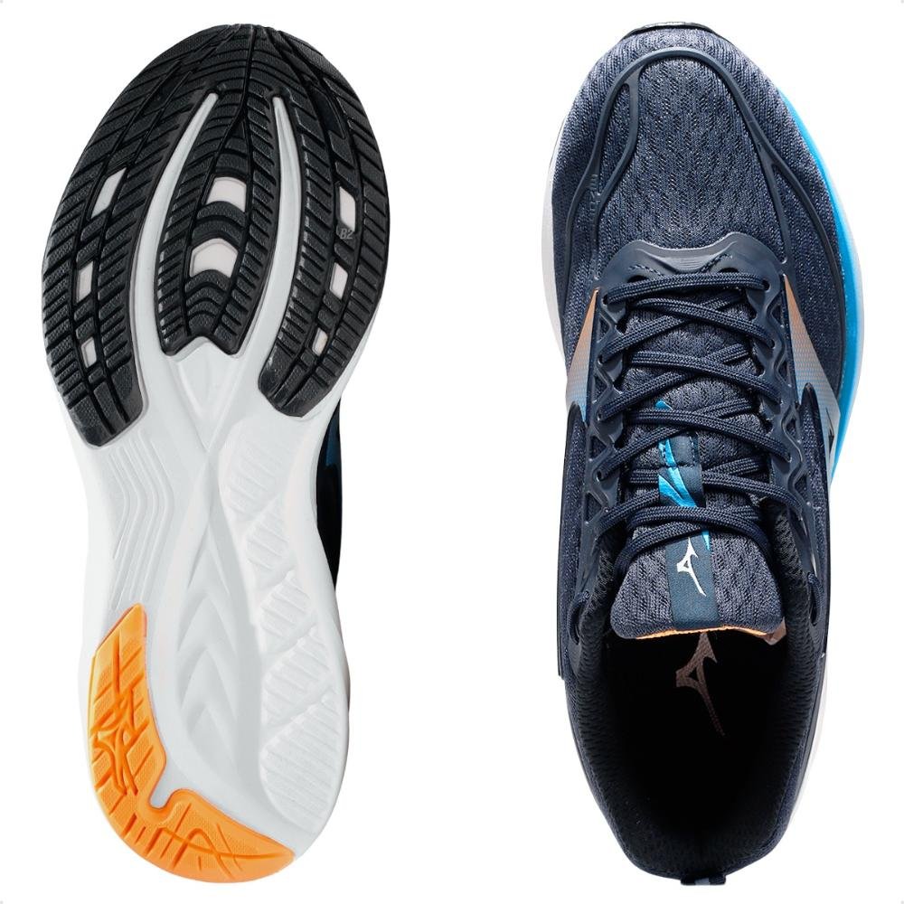 Tênis Mizuno Space 5 Masculino Azul Marinho 6