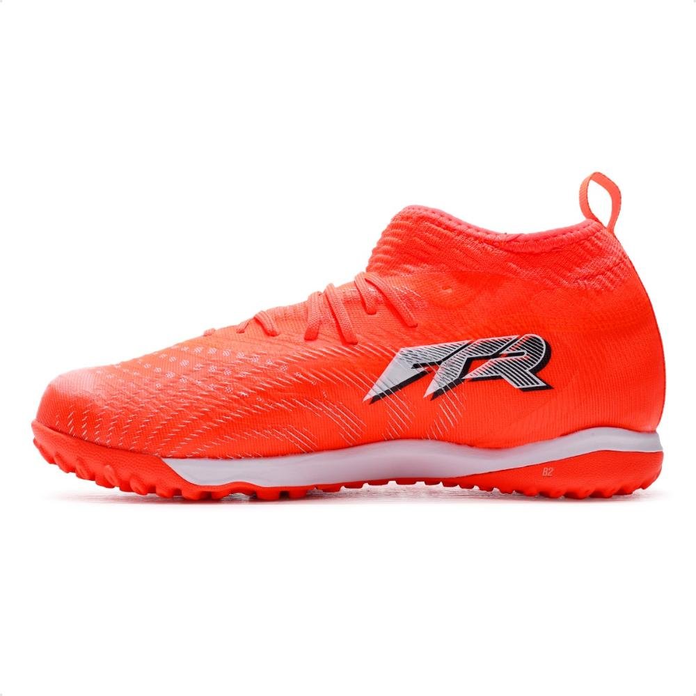 Chuteira Society Puma Future 9 Match TT Jr Laranja 2