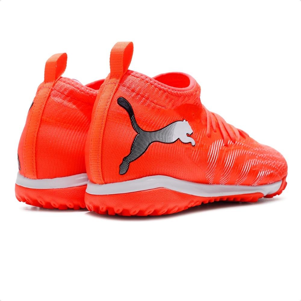 Chuteira Society Puma Future 9 Match TT Jr Laranja 5